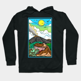 Dinosaur in Bromo Hoodie